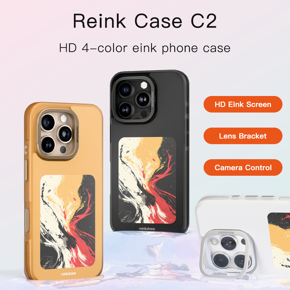 ReinkCase 4-color Screen C2- iPhone 16 Pro Case