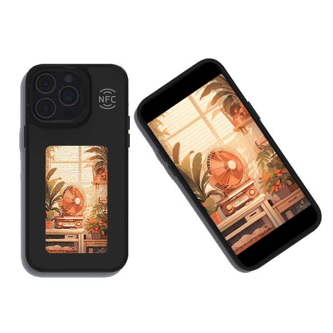 iPhoneアクセサリー ReinkStone Reink Case C1 iPhone16promax Reink Case C1 (Reinkstone) E-ink Phone Case for iPhone 15