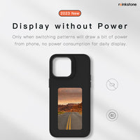 ReinkCase™ (Reinkstone) C1 E-ink Phone Case for iPhone 13 Pro/14 Pro/15 Pro