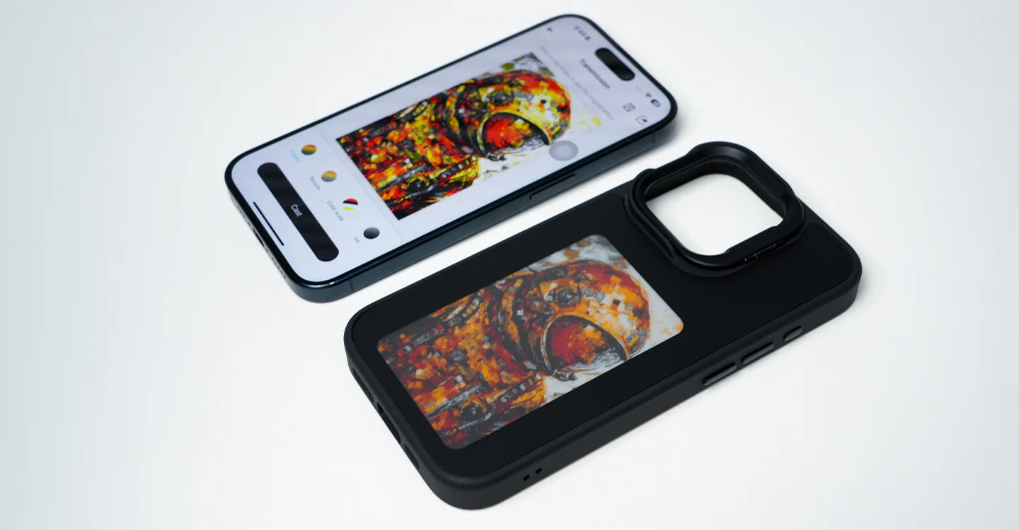 reinkstone reinkcase C1 iphone13/14用 Reink Case C1 (Reinkstone) E-ink Phone Case for iPhone 13/14