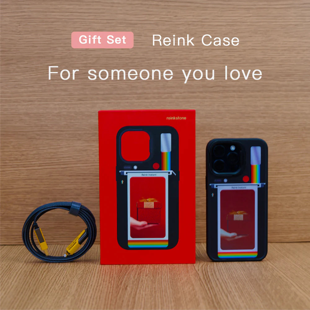 (Подарочный набор) ReinkCase C1 для iPhone 15 Pro Max